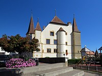 le château de Cressier, façade ouest