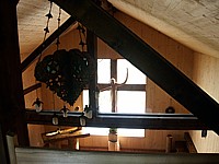 Intérieur de la chapelle de la Vue-des-Alpes