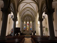 Intérieur de l'église de Cressier