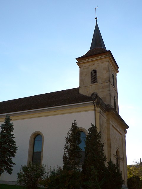 L'église catholique du Landeron