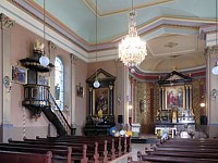 Intérieur de l'église du Landeron