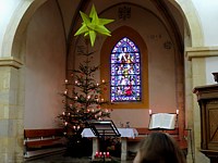 Choeur du temple de Bevaix