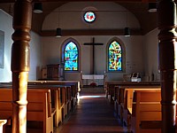 Intérieur du temple de Saint-Martin