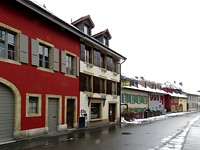 Rue des coteaux à Cortaillod