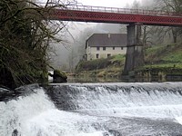 La chute d'eau de la Rasse