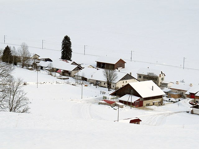 Quelques maisons de La Sagne