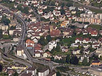 Saint-Blaise, vue d'avion