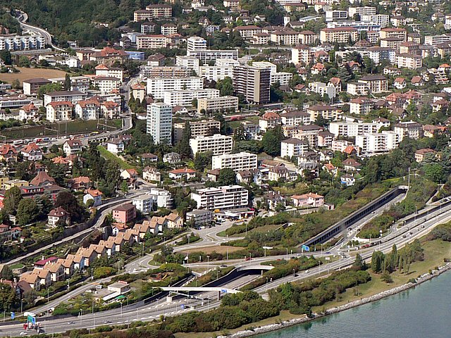 Ouest de la ville de Neuchâtel
