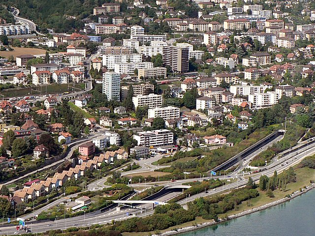 Ouest de la ville de Neuchtel