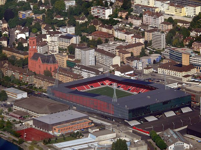 Le stade de la Maladire de Neuchtel