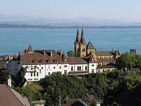 Château et collégiale de Neuchâtel