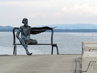 La statue du port de Neuchâtel