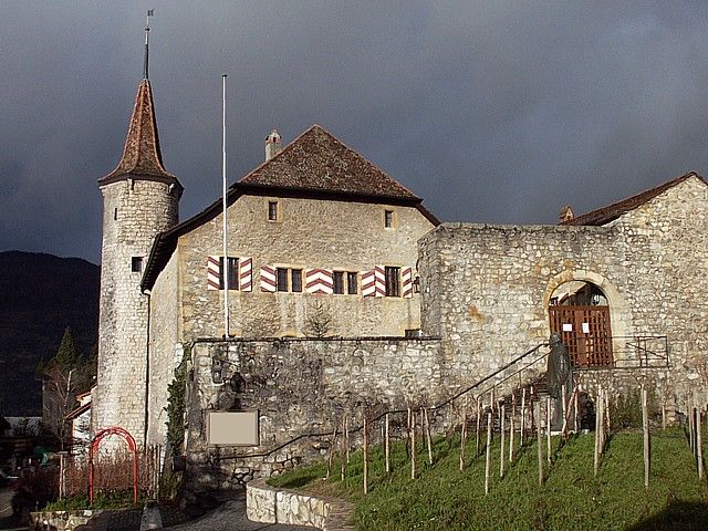 Le chteau de Boudry