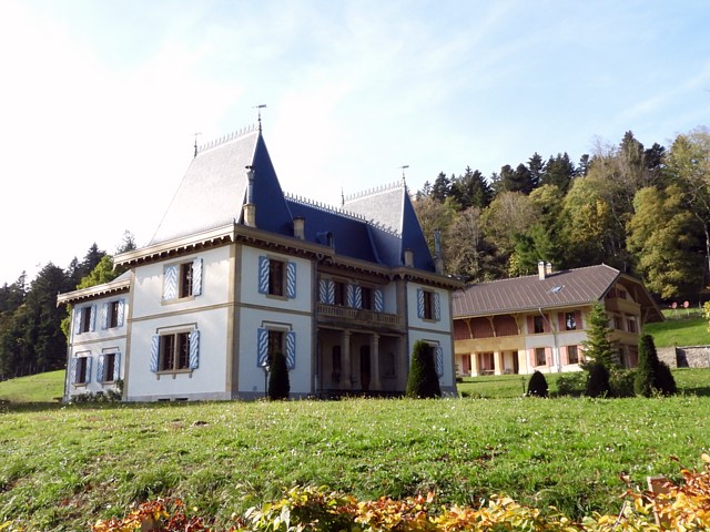 Le château bleu à Chaumont