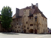 Le chteau de Colombier de nuit