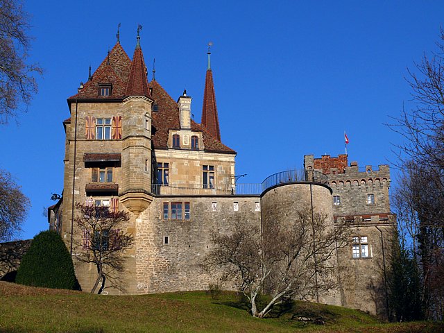 Le château de Gorgier