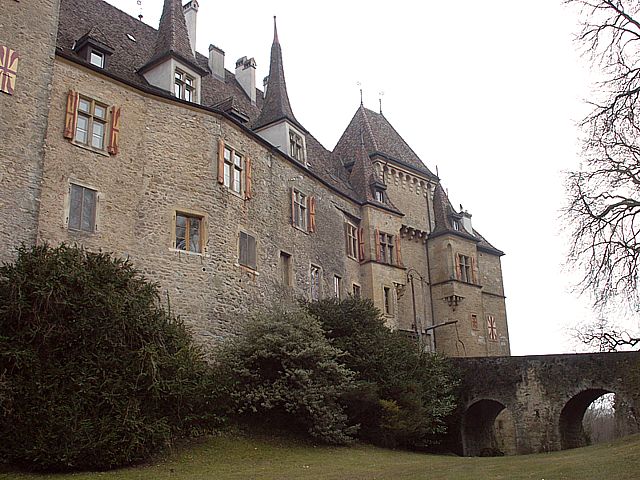 Le château de Gorgier