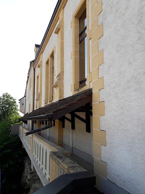 Chemin de ronde du château de Neuchâtel