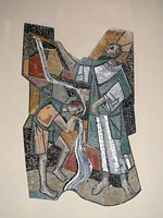 Mosaïque à l'église Notre-Dame