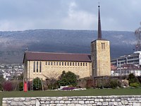 L'église catholique de St-Blaise