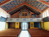 L'intérieur de l'église de Saint-Blaise