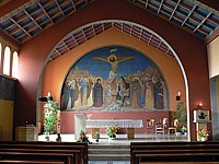 Fresque de l'église de Saint-Blaise