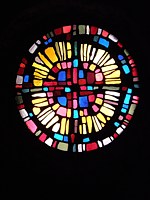 Un vitrail de J-P Perregaux