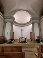 Intérieur du temple de la Maladière