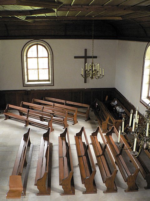 Intrieur du temple des Planchettes