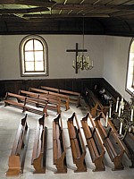 Intérieur du temple des Planchettes