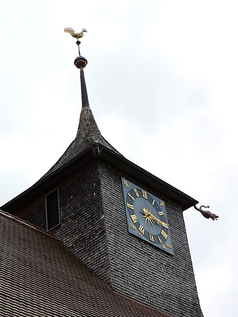 Clocher du temple des Planchettes