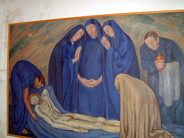 Fresque du temple de la Sagne