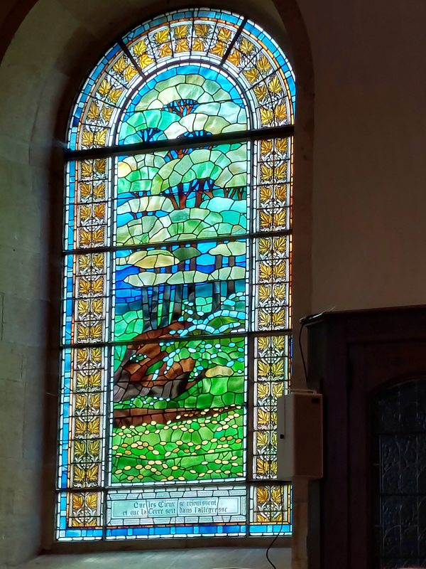 Un vitrail de Clement John Heaton 