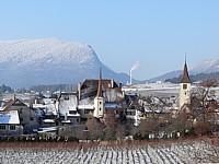 Auvernier en hiver