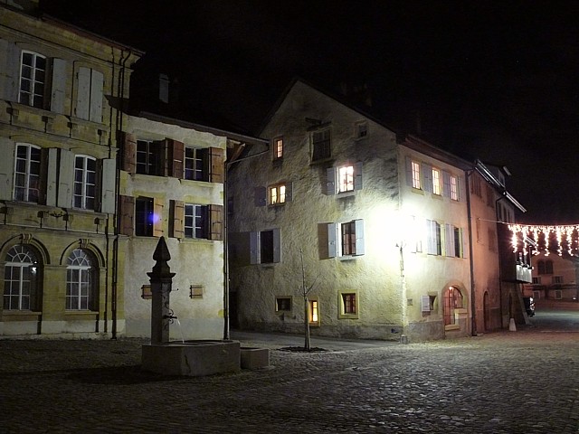 La rue des Epancheurs  Auvernier