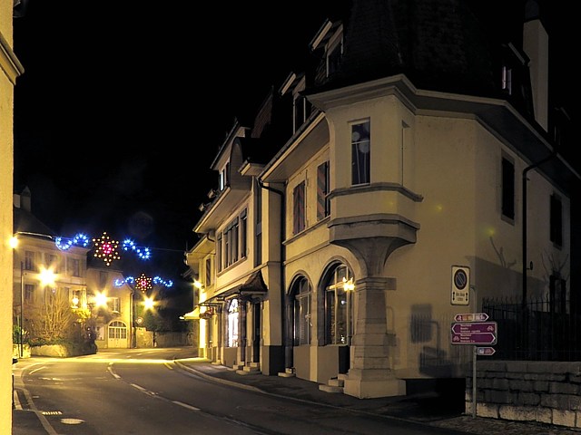 La rue des Epancheurs  Auvernier