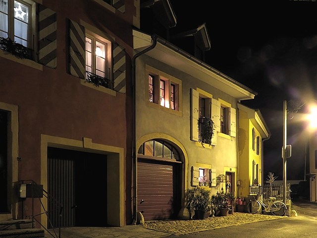 La rue des Epancheurs  Auvernier