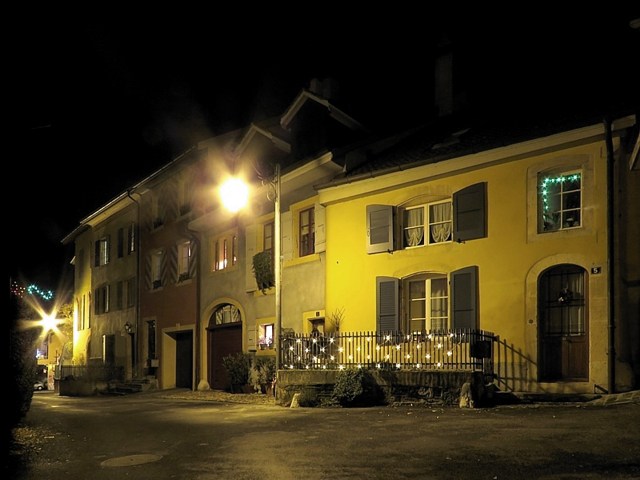 La rue des Epancheurs  Auvernier