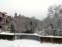 Le pont J-J Rousseau à Boudry
