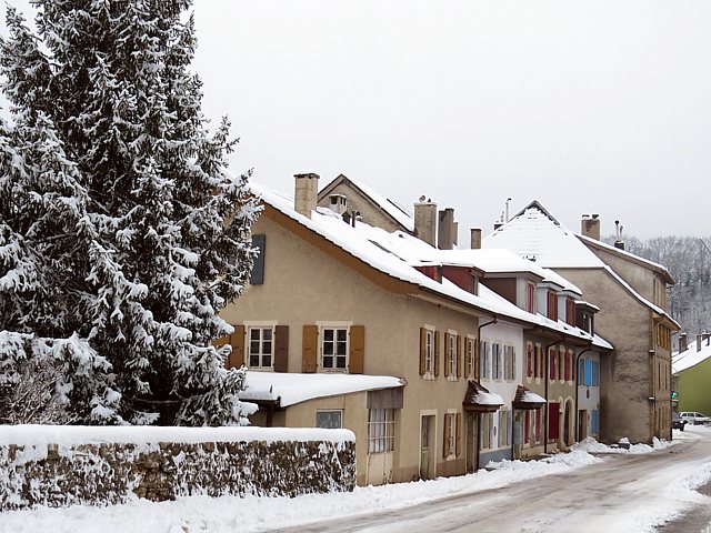 La rue des Vermondins  Boudry