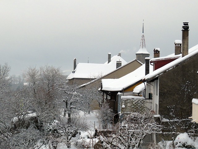 Vieux toits de Boudry