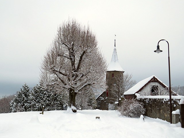 Boudry sous la neige