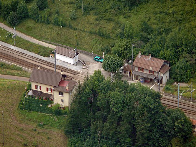 La gare de Champ-du-Moulin