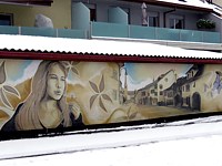 Fresque de Kesh à Cortaillod