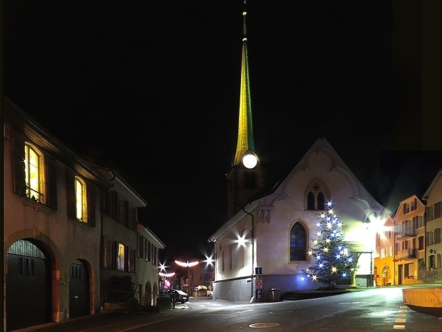 La rue des Epancheurs  Auvernier
