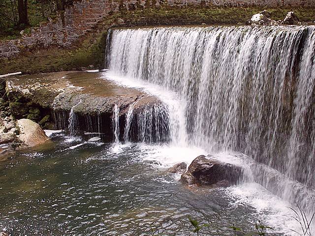 Cascade dans les gorges de l'Areuse
