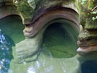 Marmites dans l'Areuse