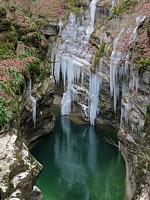 Gorges de l'Areuse en hiver
