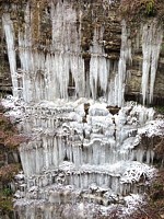 Gorges de l'Areuse en hiver