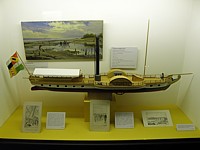 Maquette de l'Industriel au musée de Boudry